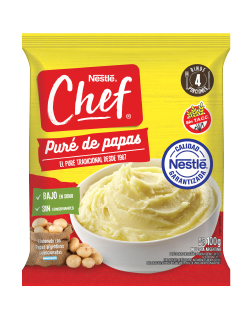 Puré de papaes chef